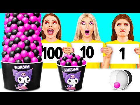 100 Layers of Food Challenge | Awesome Kitchen Tricks by Crazy DO