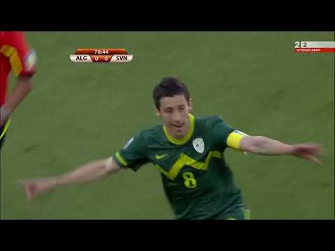 World Cup 2010  Algeria Slovenia  0 1  Robert Koren