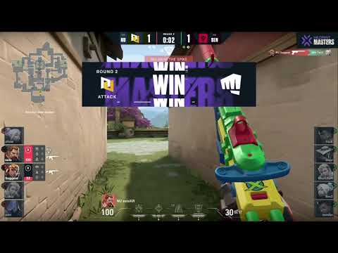 TenZ gets SOLO ULTED vs Nuturn in VCT Masters