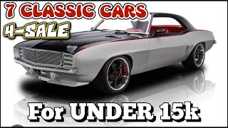Prices Falling! Classic Cars For Sale by Private Sellers from AutoTrader