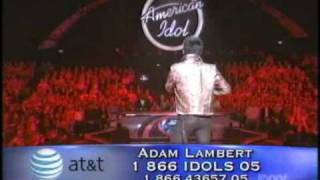 Adam Lambert-Ring of Fire American Idol Performance