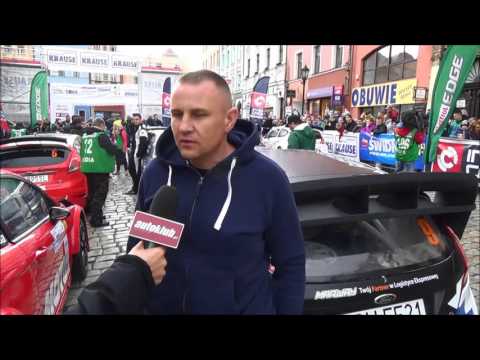 Damian Łata przed Rajdem Świdnickim KRAUSE 2016
