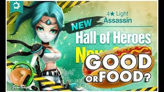 SUMMONERS WAR : SUMMONERS WAR : Natalie the Light Assassin Hall of Heroes - Good or Food?