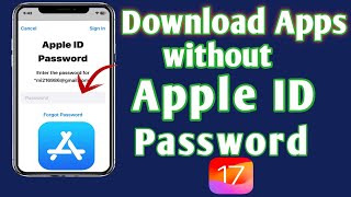 How To Download Apps without Apple ID password || install apps without apple id password