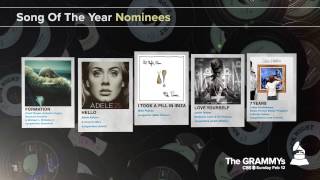 Song Of The Year Nominees | The 59th GRAMMYs