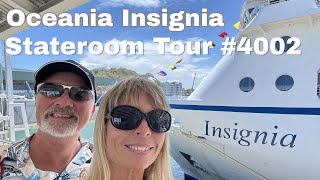 INSIDE Oceania Insignia Oceanview Stateroom 4002 | Full Cabin Tour + Review