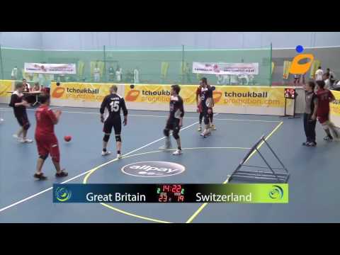Tchoukball: Euro 2010 - GB vs SUI (Men) 3/6