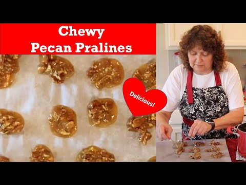 The BEST Chewy Pecan Praline Recipe