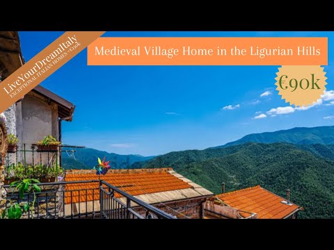 €90k ~ TRIORA LIGURIA ITALY~ Medieval Village Home Ligurian Hills ~ Buying a House in Italy (SOLD)