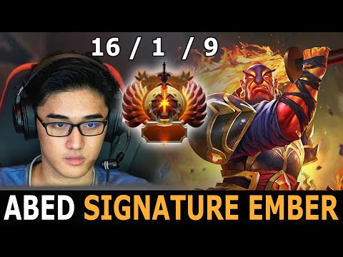 ABED MID SIGNATURE EMBER - DOMINATES THE GAME FULL GAME! | DOTA 2 Gameplay