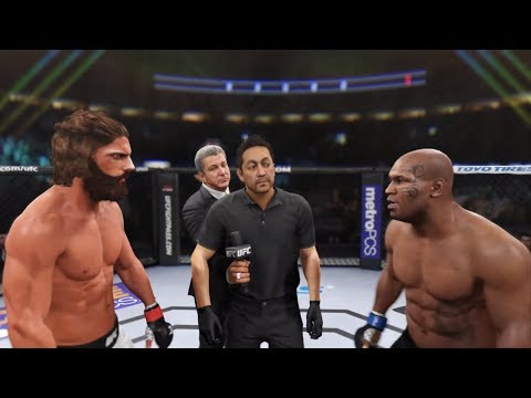 Robert Wall vs. Mike Tyson (EA Sports UFC 2) - CPU vs. CPU 🥊