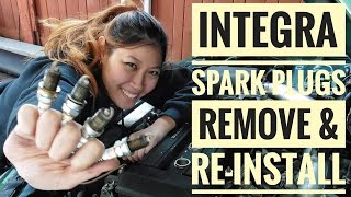 How to Remove & Re-install B18 Integra Spark Plugs (VLOG 8)