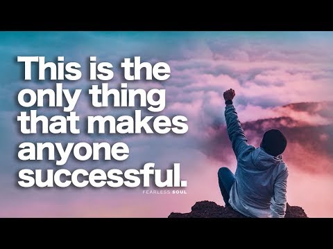 唯一能讓人成功的東西! (The Only Thing That Can Make Anyone Successful!)
