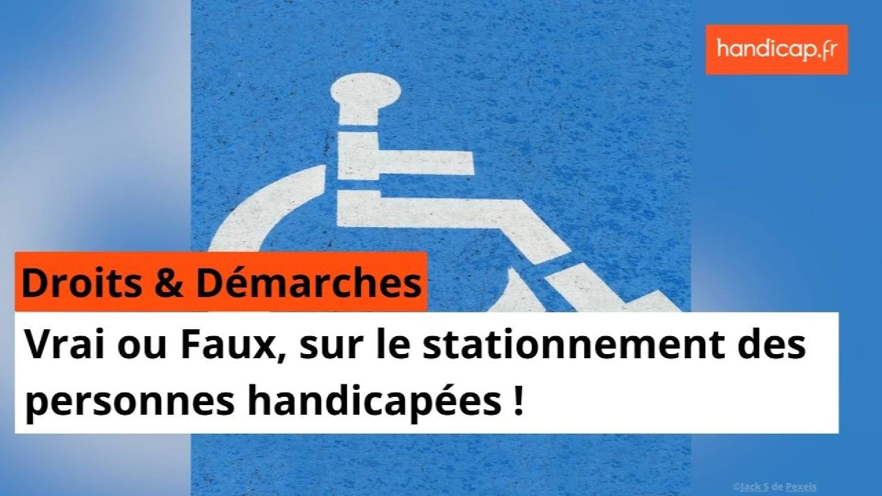 Stationné sur place handicapé effacée : doit-on payer l'amende