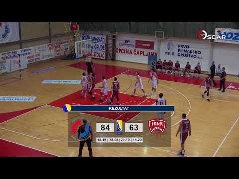 HKK Zrinjski - KK Bošnjak 84:63, 7. kolo KS BiH, sažetak