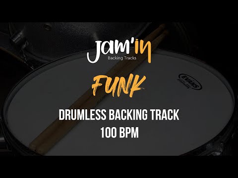 Funk Drumless Backing Track 100BPM
