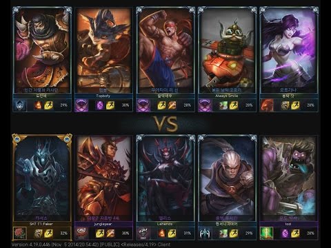 SKT T1 FAKER - Karthus (KR Solo Rank 2014.10.27)