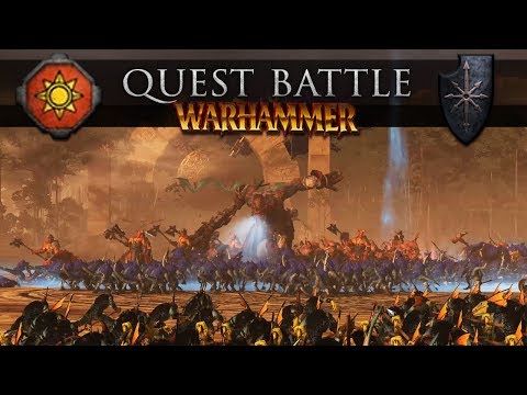 Lizardmen vs Chaos (Sunburst Standard of Hexoatl Quest Battle)