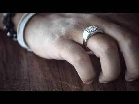 0.74 ct. Cluster Men's Fashion Ring - TwoBirch TB-GR-0008-WG-J