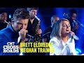 Brett Eldredge & Meghan Trainor Perform 'Islands In the Stream' | CMT Crossroads