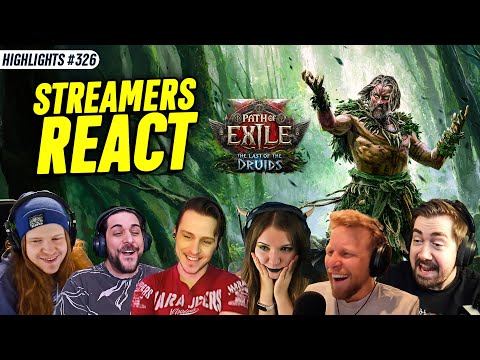Streamers REACT to Druid And New PoE2 League Fate Of The Vaal