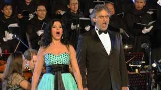 Andrea Bocelli &amp; Angela Gheorghiu - Libiamo ne&#39;lieti calici
