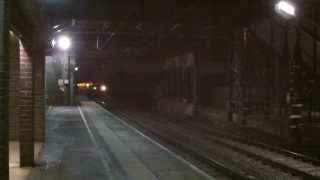 preview picture of video 'Acton Bridge 22.11.2013 - Scot Rail Class 90 & DBS Class 92'