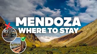 WHERE TO STAY IN MENDOZA! Best Areas and Budget Hotels!