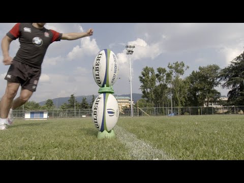 Rugby Skills! England's James Mitchell impresses....