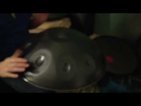 Ayasa Handpan D Kurd spielen #01