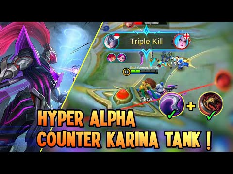 BUILD ITEM ALPHA HYPER CARRY  FULL LIFESTEAL - TERSAKIT DAN TERKUAT 2021 || MLBB