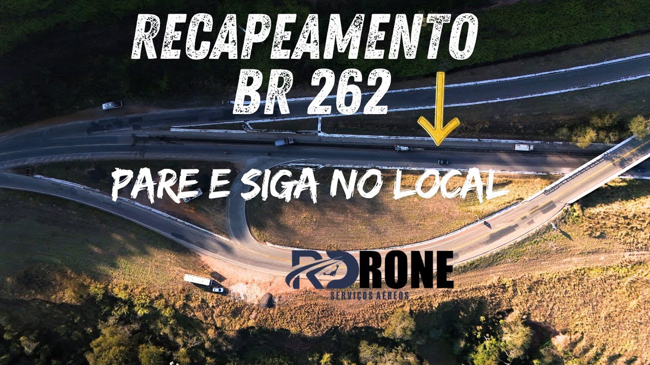 Vlog 08: Recapeamento BR262 Ponte Torta