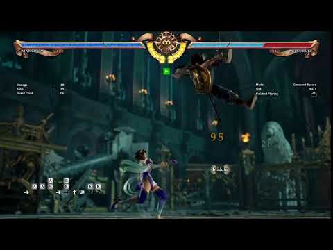 Soulcalibur 6 v1.11 Xianghua's LH SXS A+B combo randomly gives BT