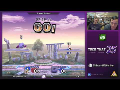 TT25: WG | Shanic77 (Sonic) Vs. CK (Kirby) - Loser's Semis