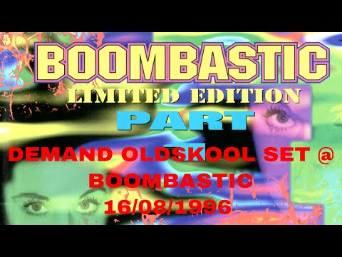 DJ DEMAND OLDSKOOL SET @ Club Kinetic 'Boombastic Part 1' - 16.08.1996