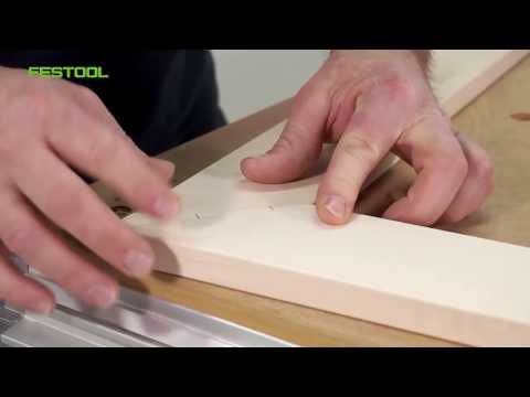 Festool TV. Выпуск 123 - Разъёмные соединители DOMINO. Соединение узких заготовок