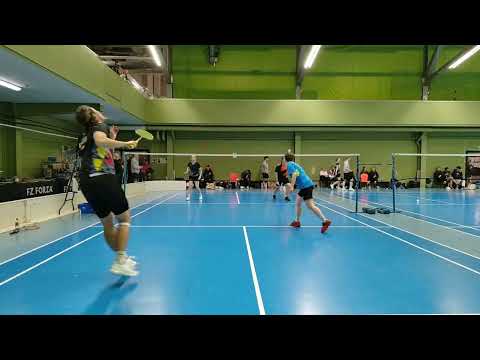 XDV R16 | Paul/Tapola vs Lauri/Lauri | Badminton Finland