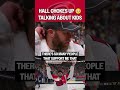 Taylor Hall gets choked up about his kids 🥺