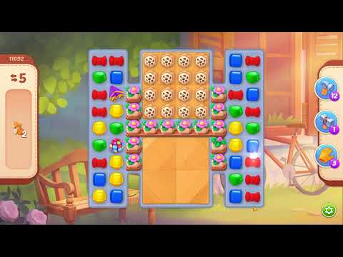 Homescapes Level 11892 No Boosters Gameplay #Bubunka