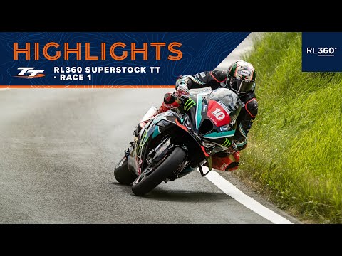 マン島TT スーパーストックTTレースハイライト動画