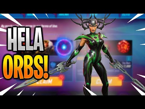 11x Hela Red Star Orb Opening! - MARVEL Strike Force - MSF
