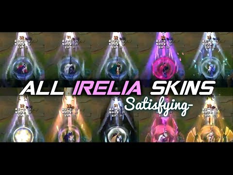 ALL IRELIA SKINS •Satisfying• [SKINS PREVIEW] | Skin Comparison 2020
