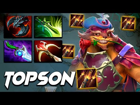 Topson Pangolier Rolling Carry - Dota 2 Pro Gameplay [Watch & Learn]