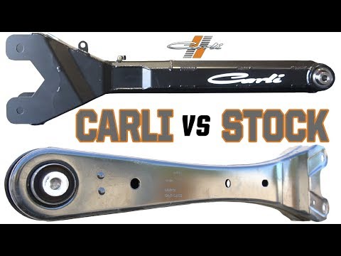 Carli Fabricated Radius arms vs. Stock Ford Arms