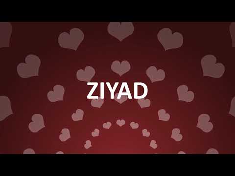 HAPPY BIRTHDAY ZIYAD