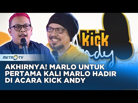 PERTAMA KALI! Marlo Jadi Bintang Tamu di Kick Andy, Begini Keakrabannya dengan Sang Ayah #KICKANDY