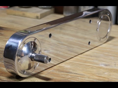 Polished Aluminum Steer Clear Steering Box Drop