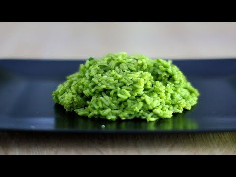 ¿Arroz verde? ¡Sí! Prueba esta receta tan rica y sana