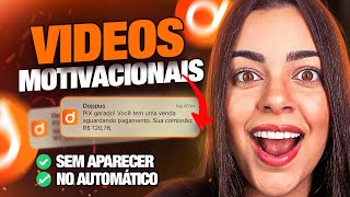 150 REAIS POR DIA SEM APARECER COM VIDEOS MOTIVACIONAIS *só com celular*