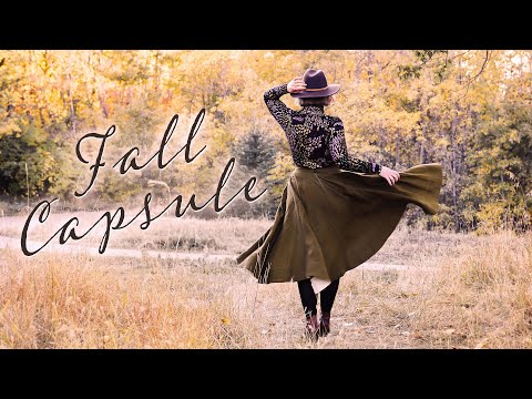 Fall Capsule Wardrobe (with color!) 2022